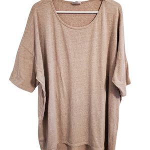 Lularoe 3XL Simply Comfortable T Shirt or Shirt Dress in Blush Pink